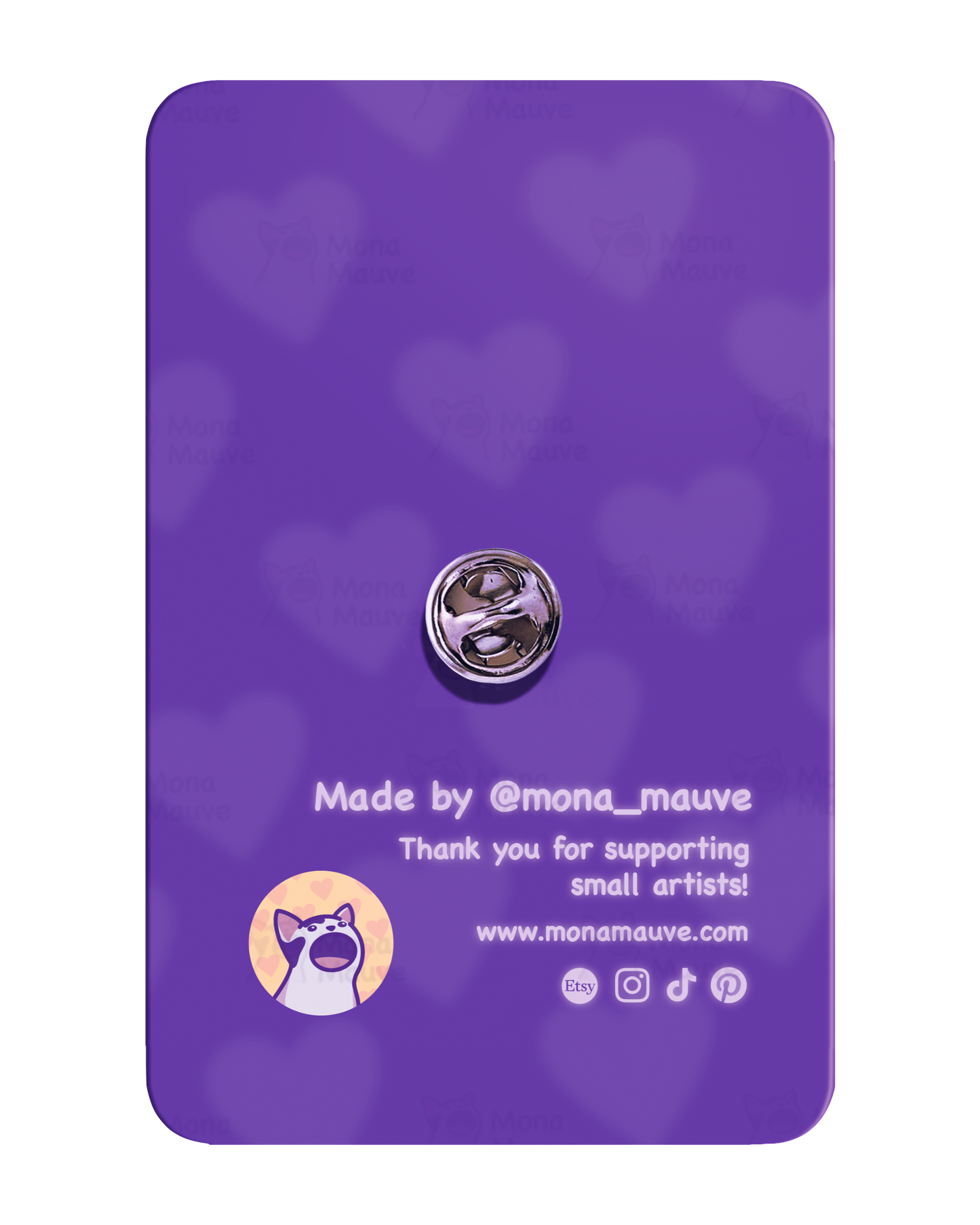 Skelly Cat Pin Badge | Cute Halloween Wooden Pin