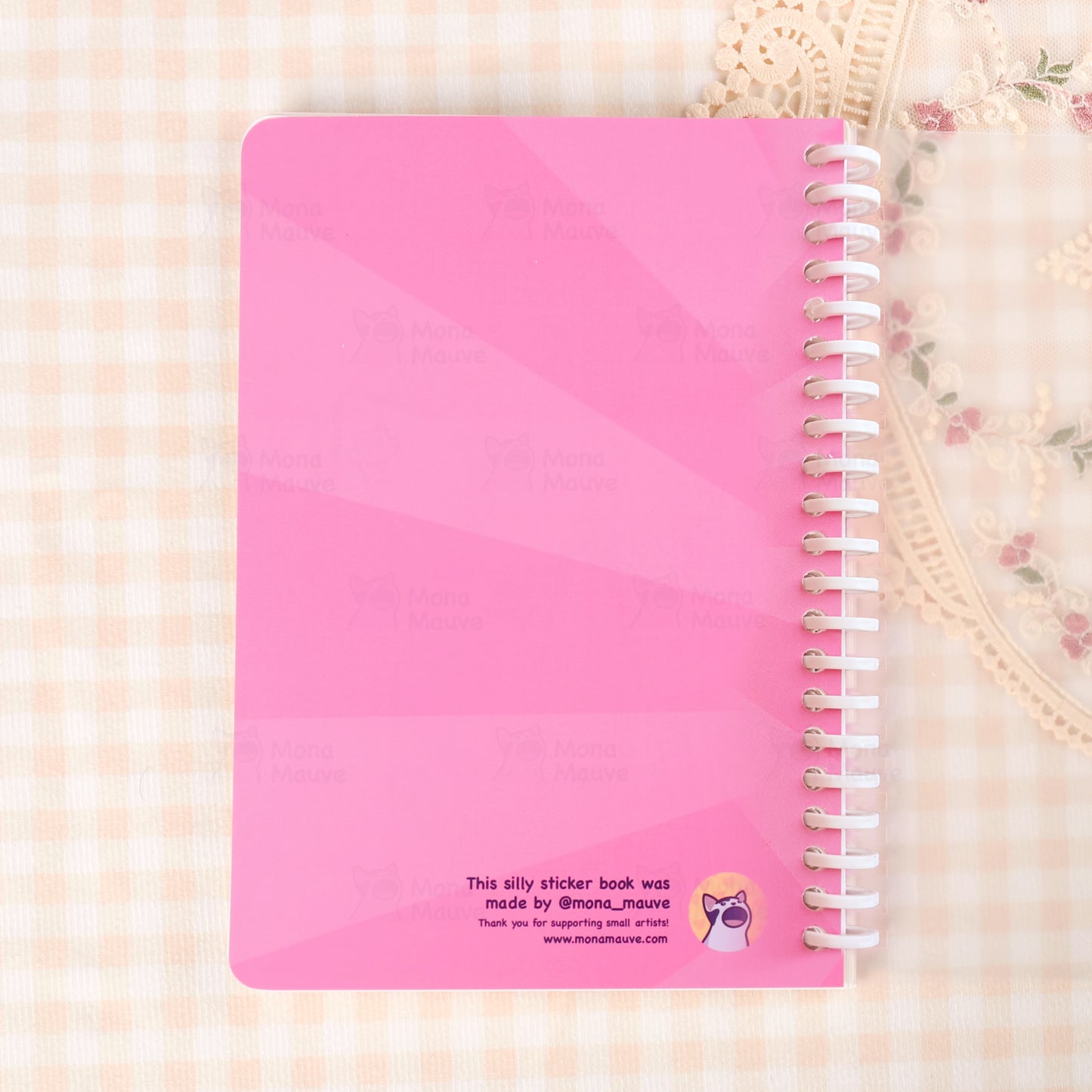 Blank Holographic Reusable Sticker Book + 5 Free Stickers!