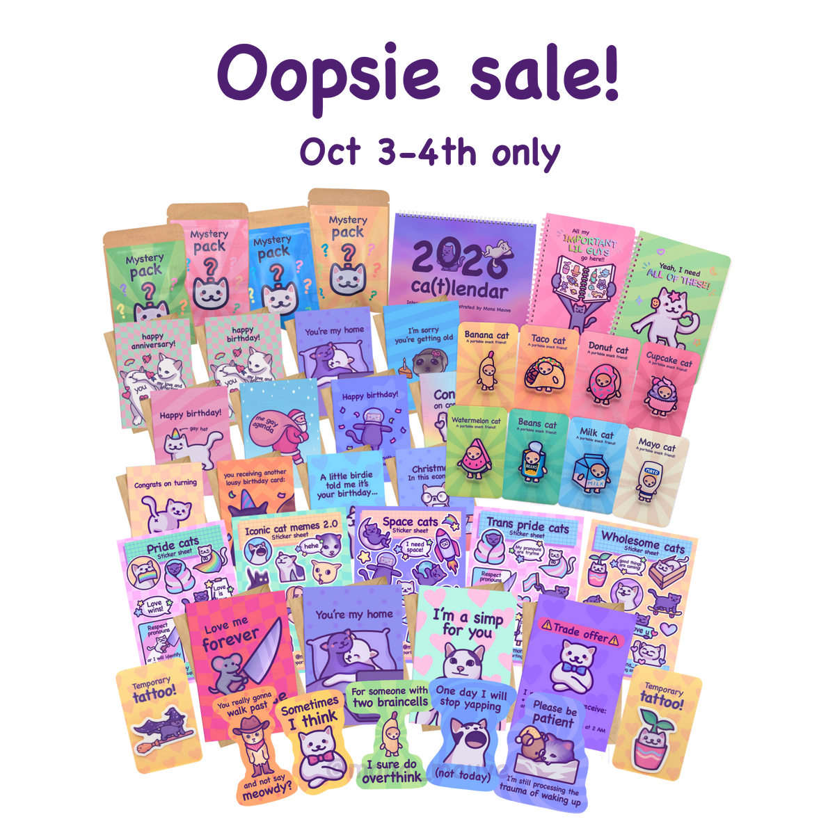 Super Seconds Festival Oopsie Bundles! [Oct 3-4th only]