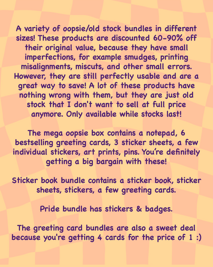 Super Seconds Festival Oopsie Bundles! [Oct 3-4th only]
