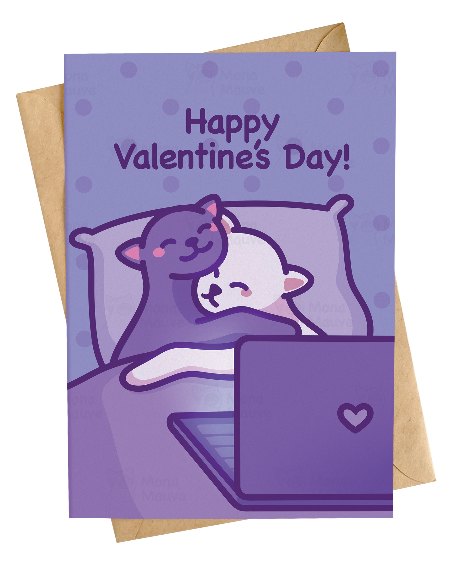 Happy Valentine's Day! | Cat Hug Valentine's Day Card