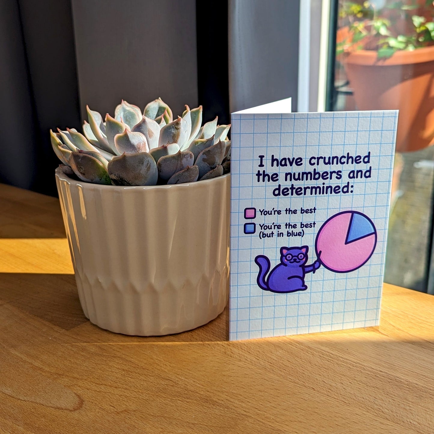 I Have Crunched the Numbers | Cute & Nerdy Anniversary Card