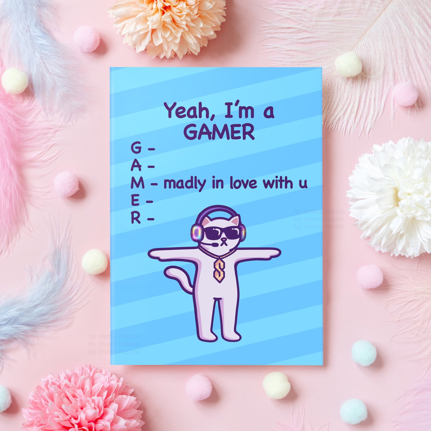 Yeah, I'm a GAMER | Funny Gamer Anniversary Card
