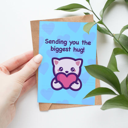 I Miss You Card | Sending You the Biggest Hug! | Send Directly | Birthday or Just Because Gift for Dad, Mom, Grandma, Grandpa - Her or Him